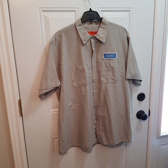 31337 Mens shop shirt with patch - Picture 1 of 4